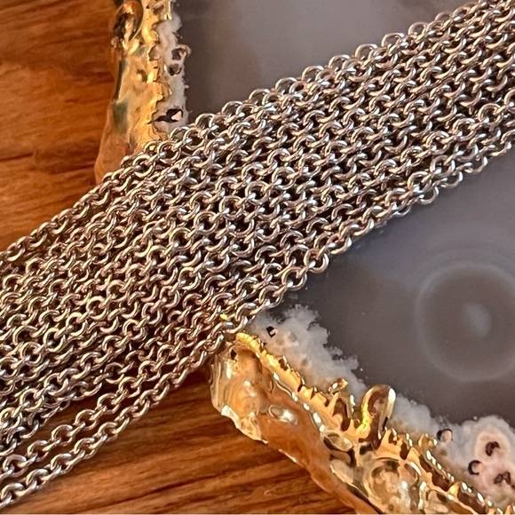 Authentic Tiffany & Co.® Heart Multi Chain Toggle Bracelet - Picture 7 of 10